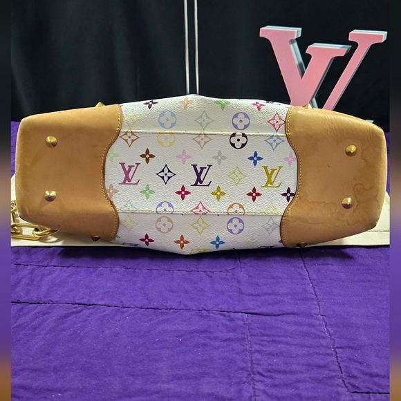 Louis Vuitton Murakami Monogram Multicolor Judy Shoulder Bag - Picture 13 of 16